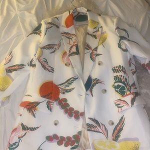 Floral Blazer